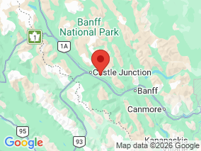 Map of Site Report: Banff National Park - Johnston Canyon, Canada